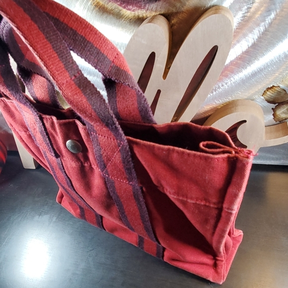 💥SOLD💥Hermes Fourre Tout PM Dark Red - Picture 3 of 8